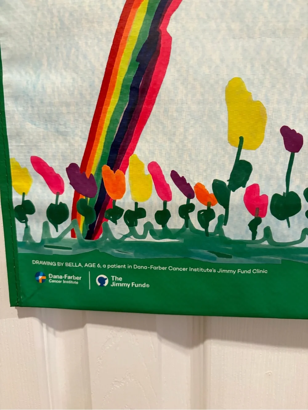 Homegoods/ TJ Maxx Kids Rainbow & Butterfly Reusable Tote Bag 🌈🦋🛍️